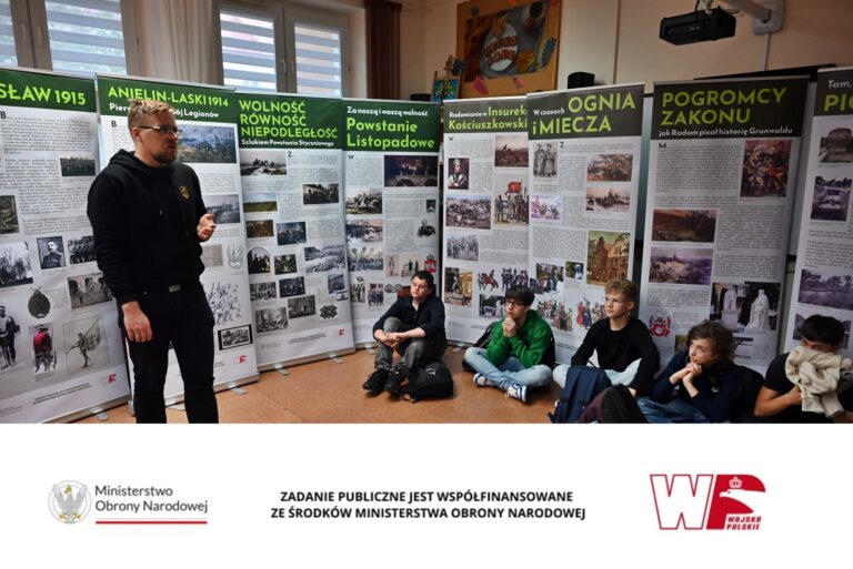 Lekcja historii w PSP nr 28 – Tradycje oręża polskiego na ziemi radomskiej