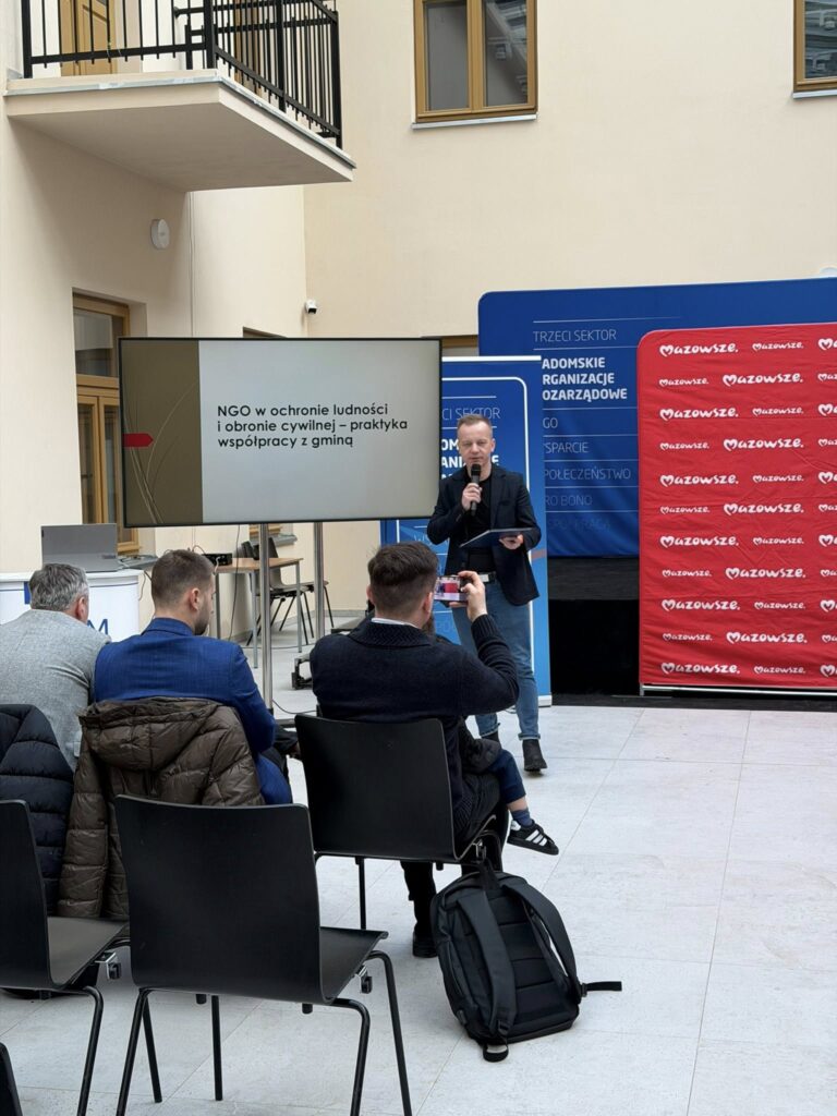 Spotkanie poświęcone roli organizacji pozarządowych w systemie ochrony ludności